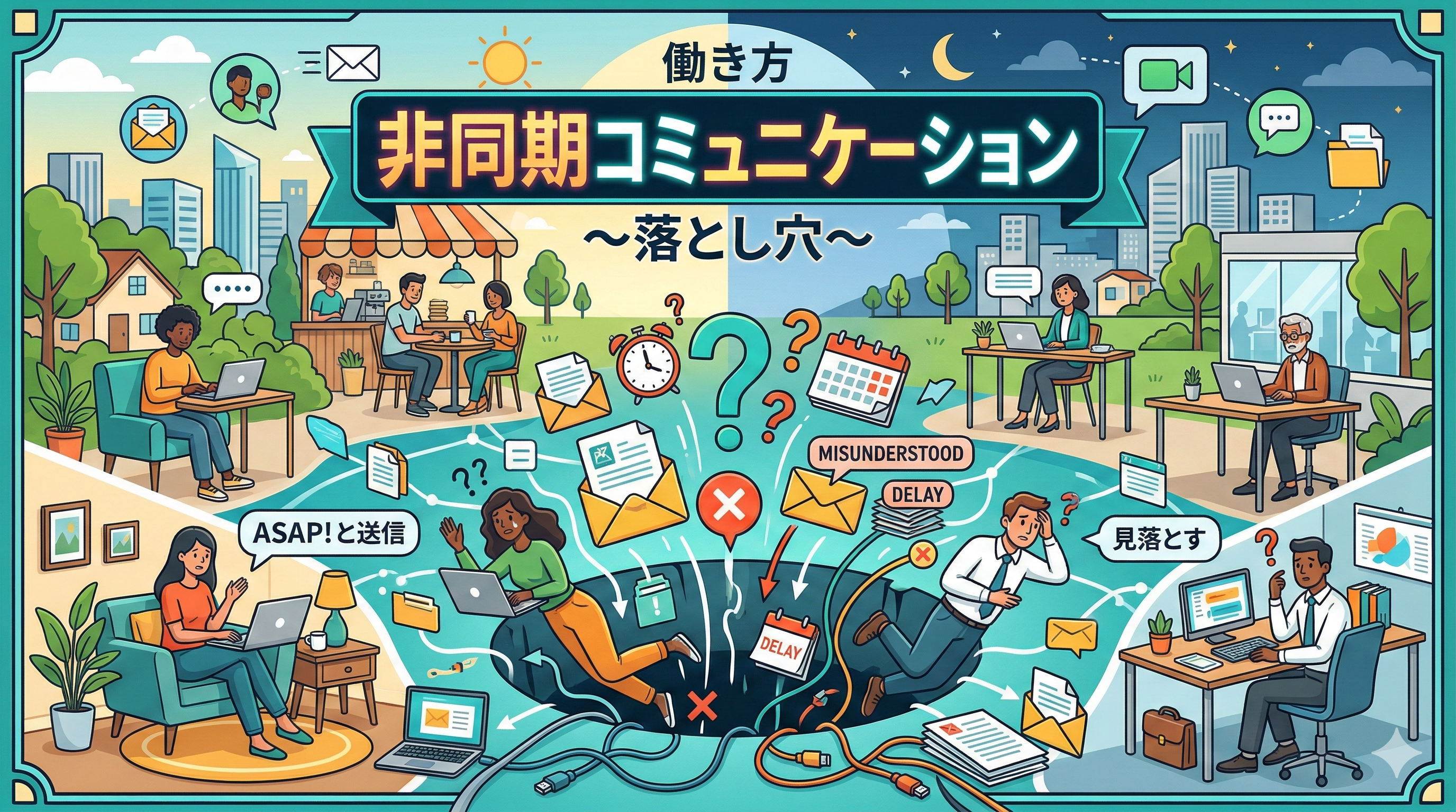 非同期コミュニケーションのメリット・デメリット｜フルリモートで”大失敗”して気づいた設計の落とし穴